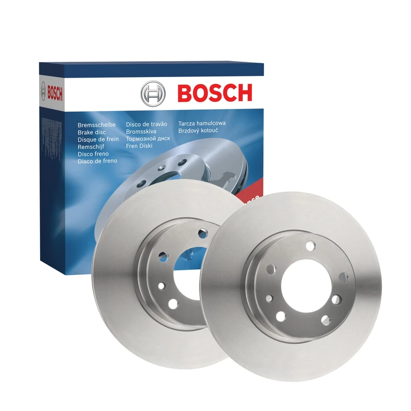 Bosch BD261 Brake discs - ECE-R90 certified - 1 set of 2 discs