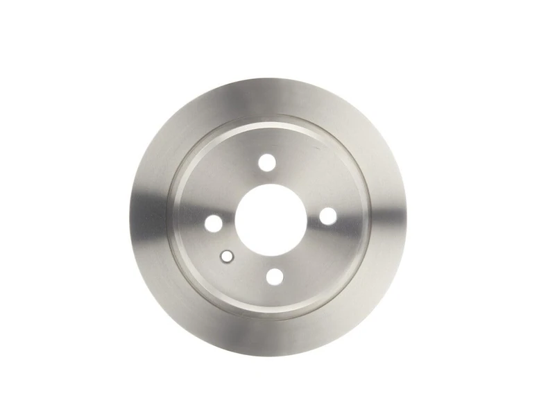 Bosch BD37 Brake Disc Set - 258 mm Solid Discs - Rear Axle - ECE-R90 Certified - Reliable Braking, Stable Performance, Corrosion Protection - 1 Set of 2 Discs
