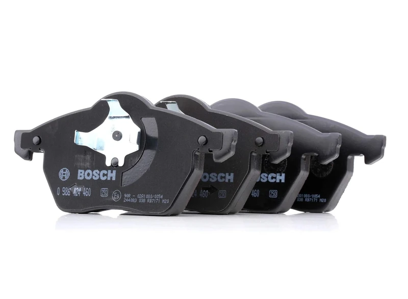 Bosch BP229 - Brake Pads Car Front Axle - Bosch Quality - Reduced Noise and Dust - ECE-R90 Certified - Copper-Free - 1 Set of 4 Pads