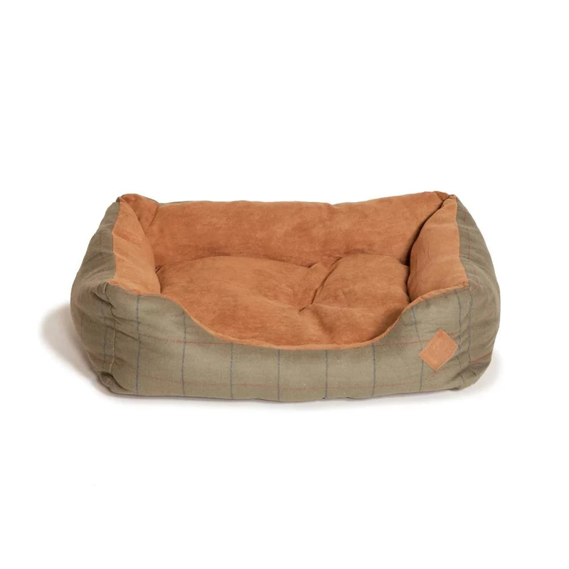 Danish Design Hunter Tweed Snuggle Bed 23", Green