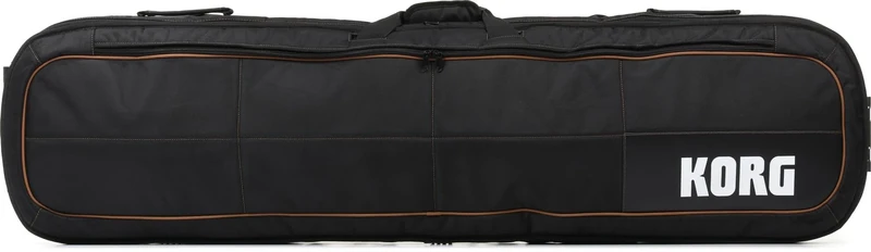 Korg - CB-SV-88 Rolling Carry Case for Korg SV1-88 Stage Piano - Black