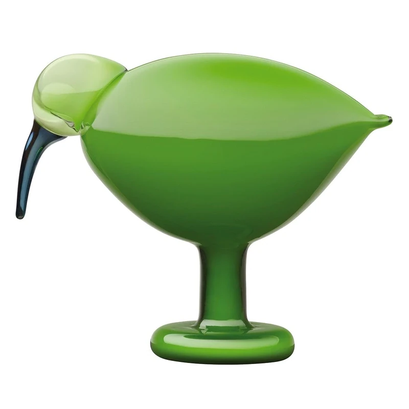 Iittala 005654 Birds by Toikka205 x 165 mm, Green Ibis