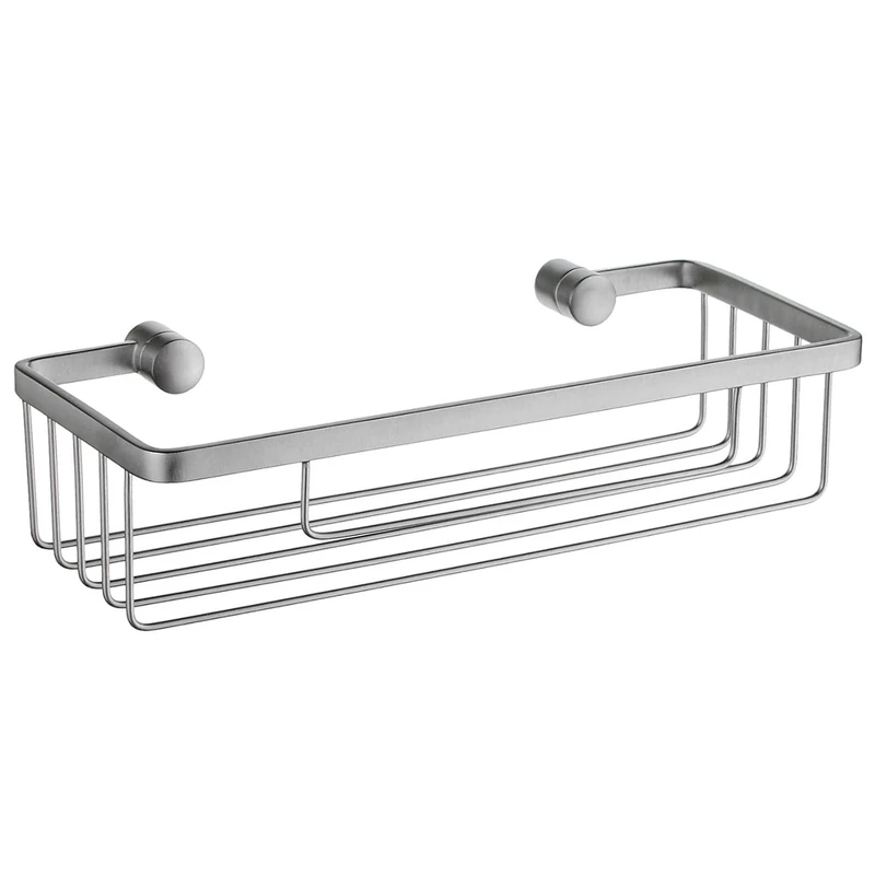 SMEDBO SME_DS2001 Sideline Soap Basket Brushed Chrome, Brass, Silver, 25 x 11 x 6 cm