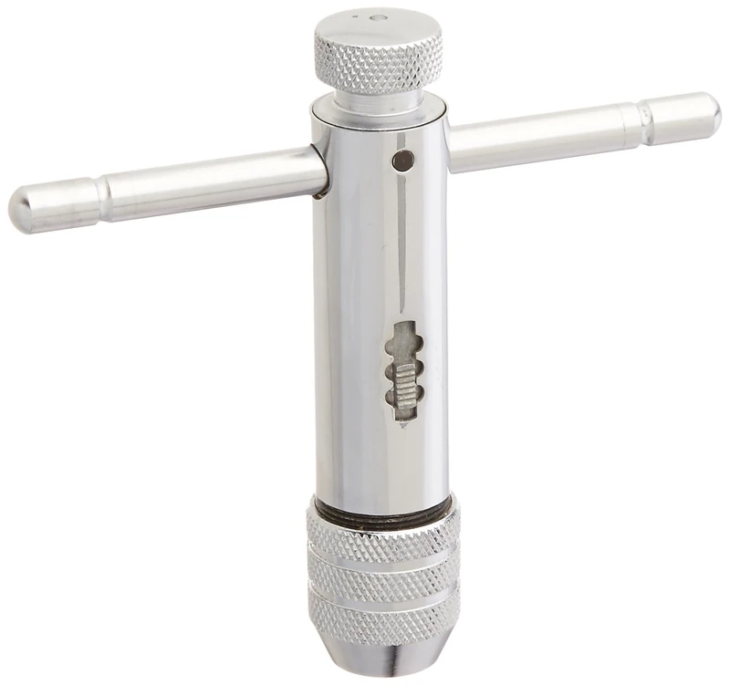Irwin Tools 21102- T-Handle Ratcheting Tap Wrench for Tap Sizes 1/4" to 1/2" - Image 1