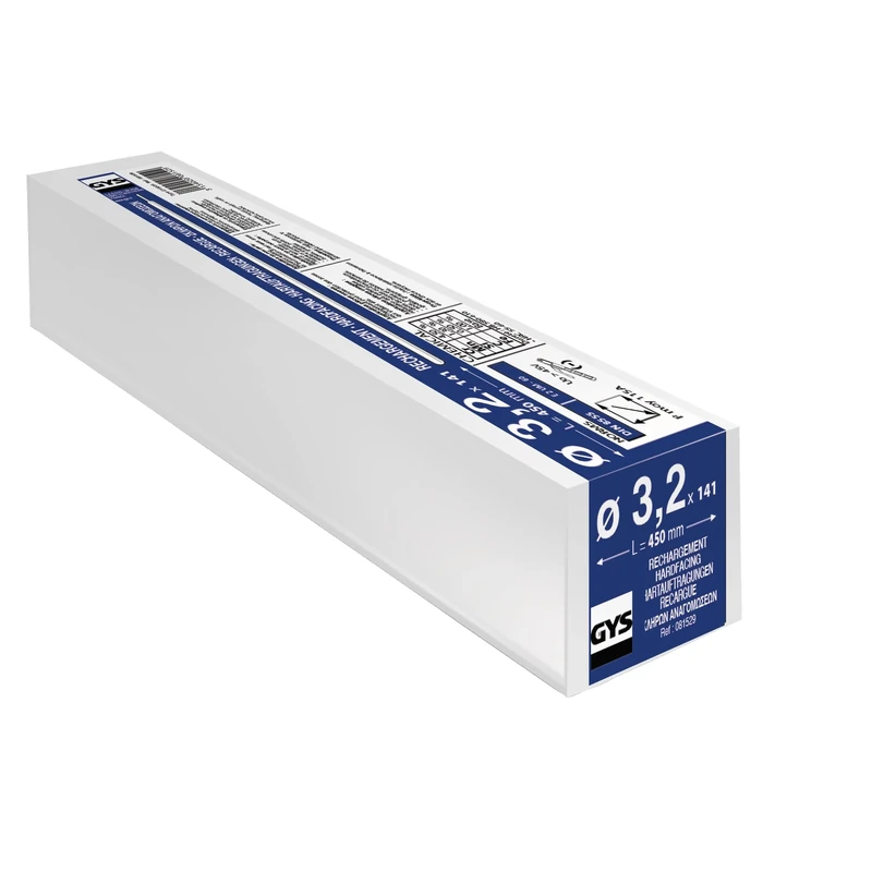 GYS - 081956 - GYS Hardfacing Welding Electrode - Ø3.2 (141 Pack)