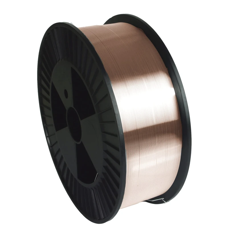 GYS - 086227 - GYS G3Si1/ER70S-6 Steel MIG Wire - Ø0.8 15kg - AWS | EN ISO - Suitable for: Non & Low Alloy Steel Welding with Automotive, Railway, constrction, Shipbuilding, Tanks and boilers.