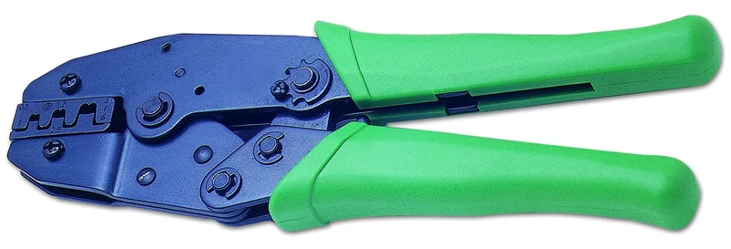 Laser 1913 Ratchet Crimping Pliers - Non-Insulated Terminals,Green,blue