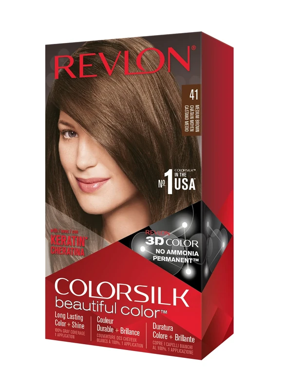 Revlon Colorsilk Haircolor, Medium Brown, 4.4- Ounces (Pack Of 3)