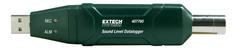 Extech Instruments 407760 USB Sound Level Datalogger Green
