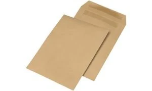 Mailmedia 39116/7 Without Windows Press Seal Envelopes DIN B4