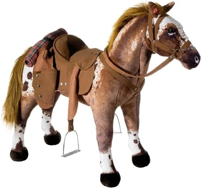 Heunec 723573 Cowboy Horse with Sound - 80cm Plush Toy
