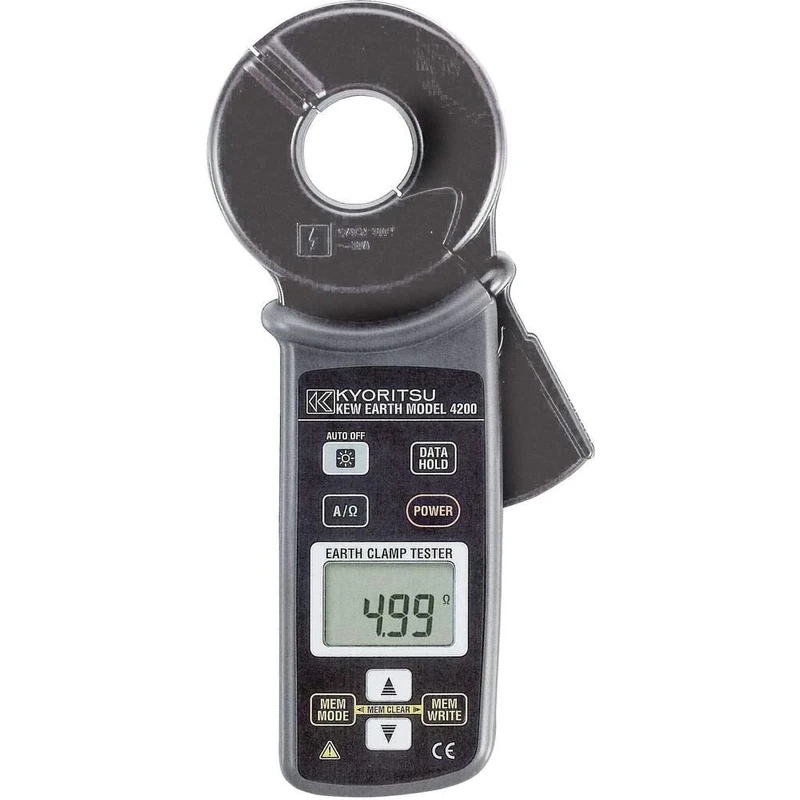 Kyoritsu KEW 4200 CAT IV LCD grounding meter 300 V