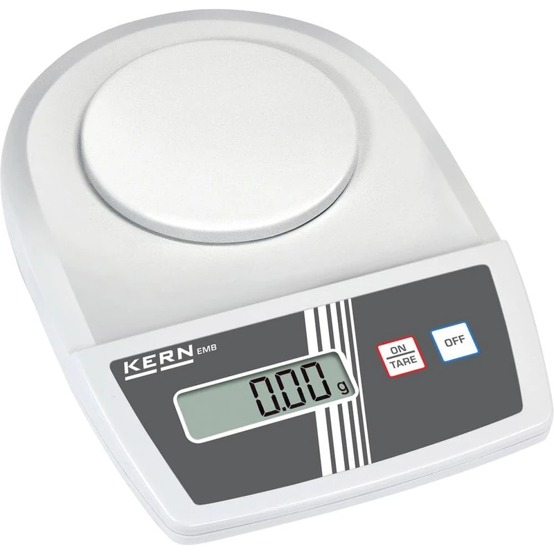 Kern 600 Series Emb Precision Balance, 105 mm Diameter Platform, 600 g Weighing Area, 0.01 g Graduation, 0.01 g reproductibilidad