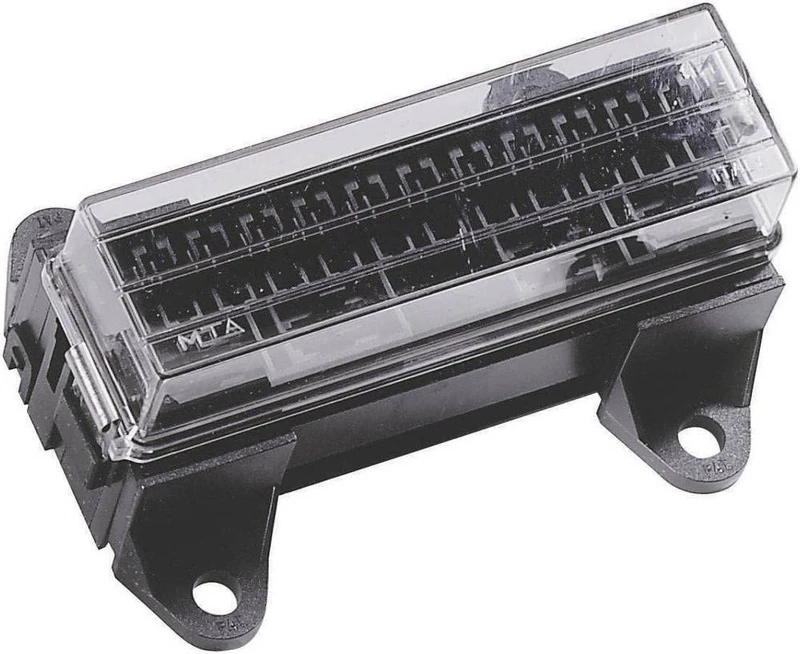 ESKA 01.00655/30 Fuse Holder Suitable for (Fuses) Blade Fuse Standard 6.3 A 12 V/DC 1S