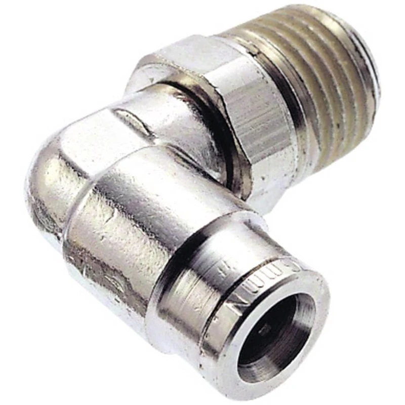 Norgren 101471228 Rotatable Elbow Connector Male Thread R1/4 Pipe Diameter 12 mm 1 Piece - Image 1