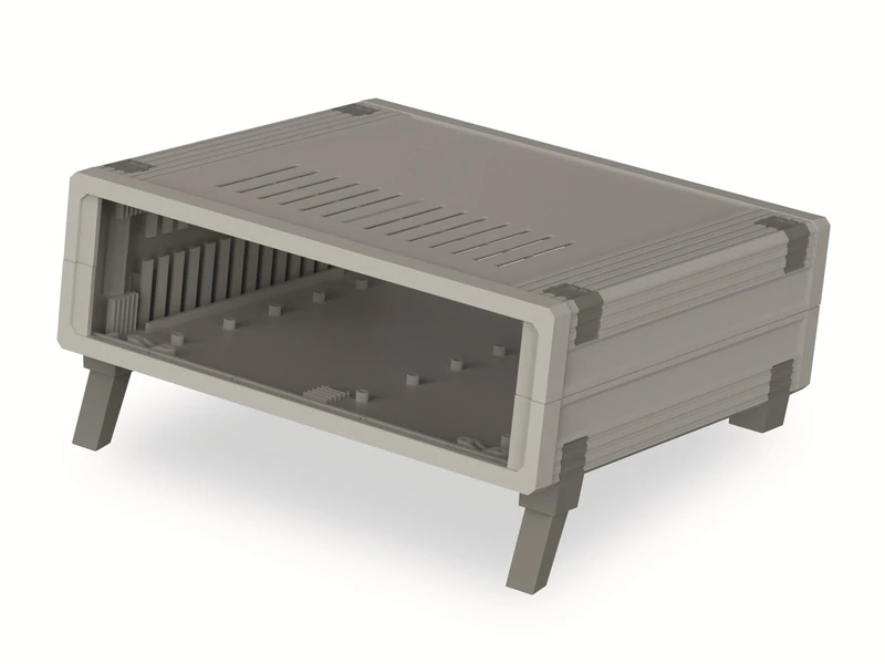 Bopla 55520010.MT1 Plastic Stand Case Light Grey, Agate Grey (W x H x D) 223 x 72 x 199 mm 1 pc(s)