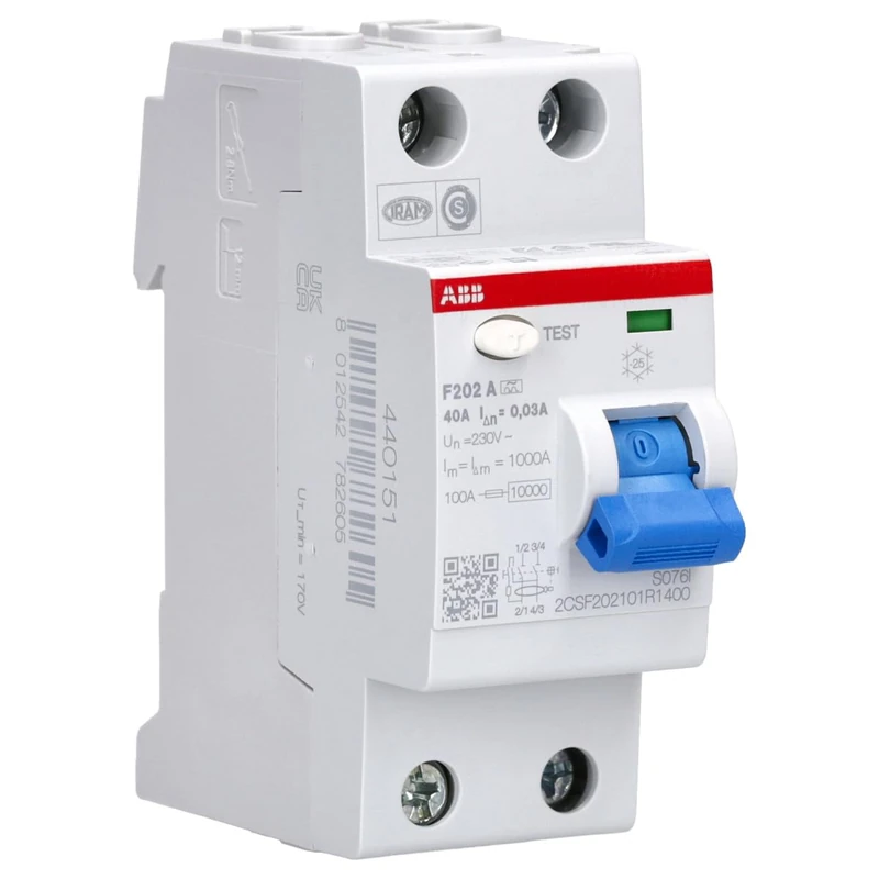 ABB RCD ABB Residual current circuit breaker 2-pole, 40 A 0.03