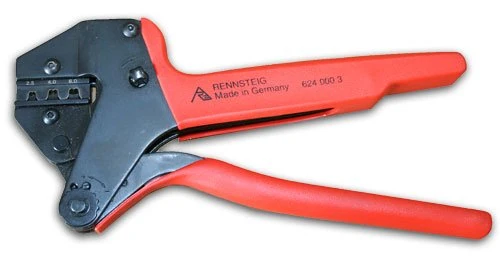 Rennsteig 624 570 3 1 "PEW12.570" Crimping Pliers with Locator, Multi-Colour