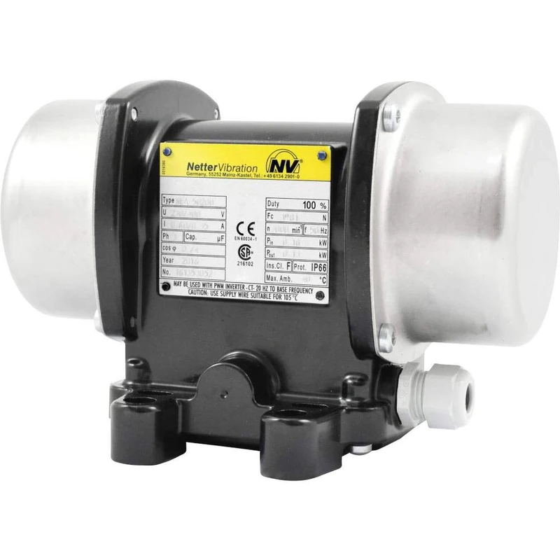 Netter Vibration NEA 50200 External Electric Vibrator 230 Vac 3000 RPM