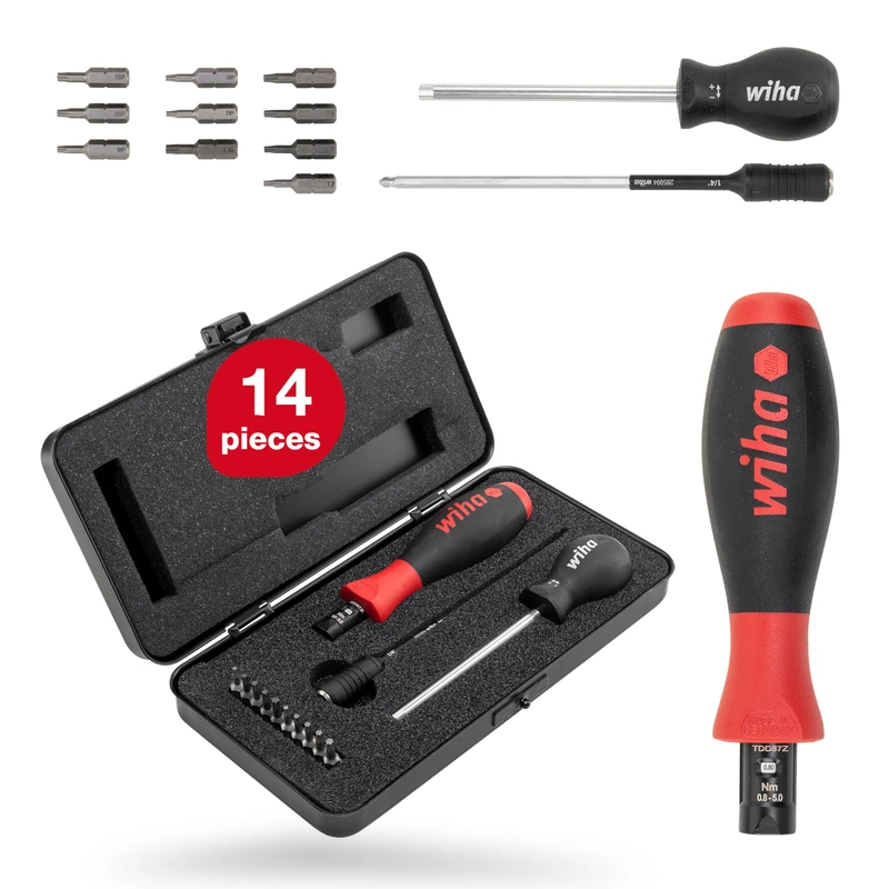 Wiha 2852S1001 TorqueVario-S 0,8-5,0 Nm, Multi-Colour