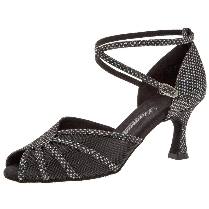 Diamant Women's Dance Shoes 020-087-183 - Size: UK 4,5 Black Silver