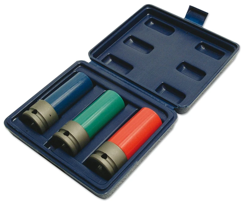 Laser 3039 Wheel Nut Set 1/2"D 3pc