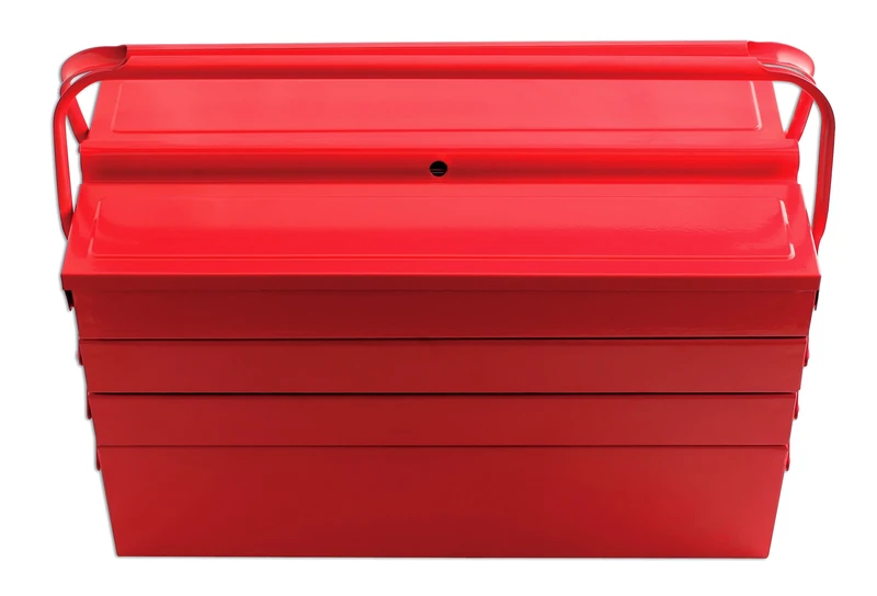 Laser 3486 Tool Box - 7 Tray 425mm (17") , Red