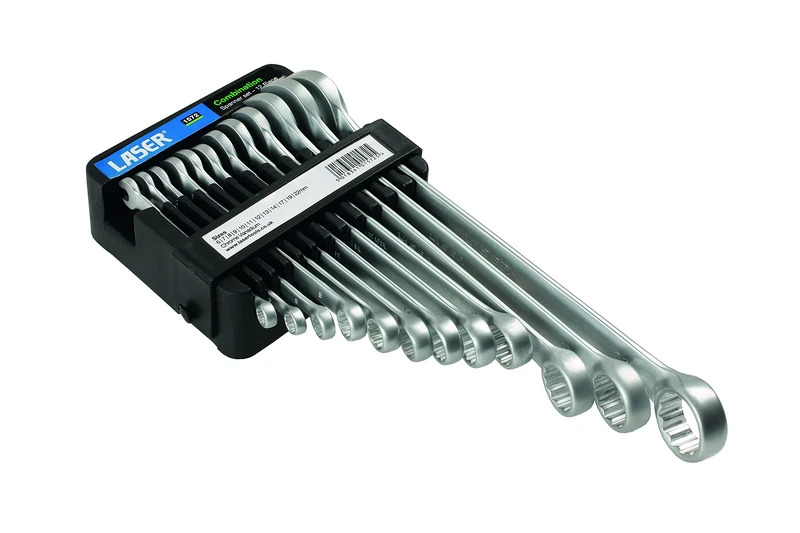 Laser 1572 Combination Spanner Set 12pc