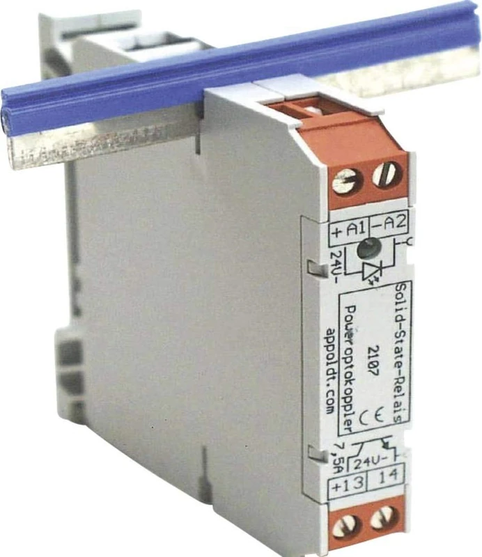 Appoldt Solid State Relay POK24/7.5 Load Current (Max.): 7.5A Switching Voltage (Max.): 30 V/DC 1 Piece