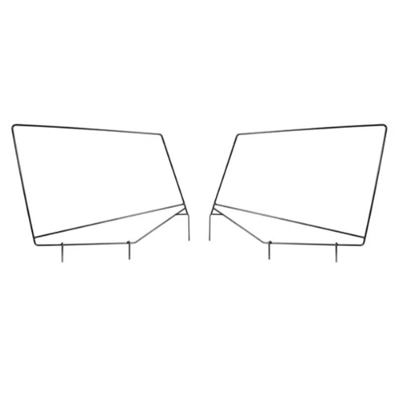 Rugged Ridge 13701.80 Frame Door Pr Up Door Yj 87-95