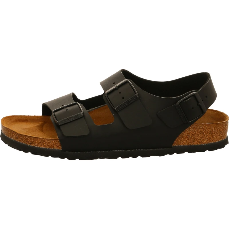Birkenstock Milano, unisex-adult Ankle strap, Black, 3.5 UK (36 EU)