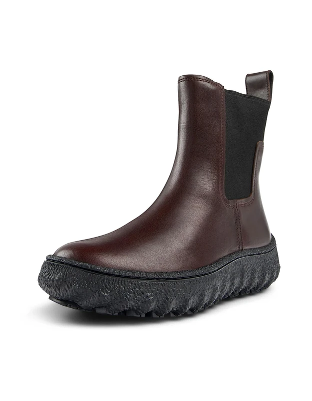 Camper Women's Ground K400654Chelsea Boot, Burgundy 005, 3 UK