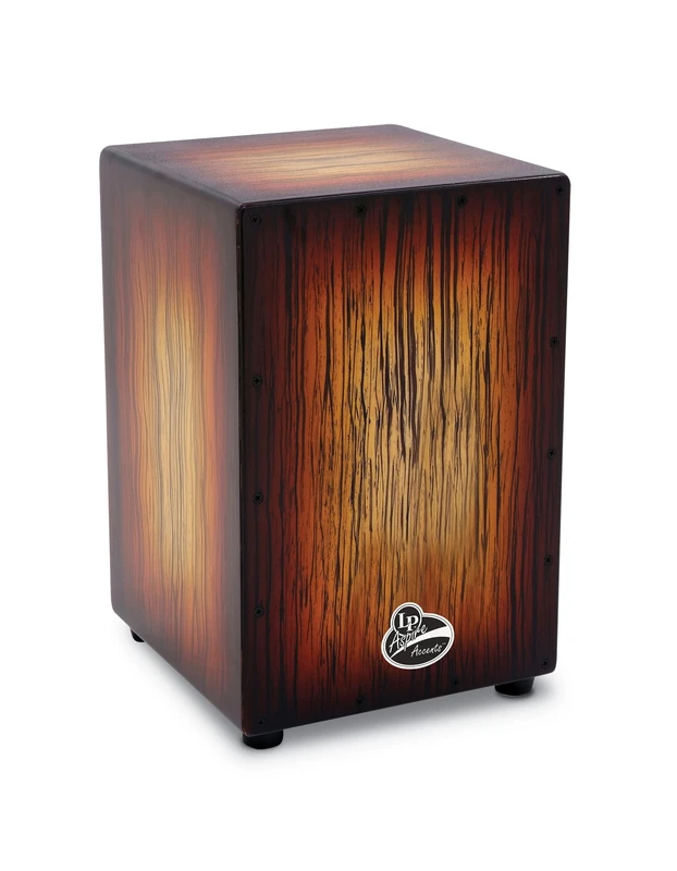 LP Latin Percussion Cajon Aspire Accent, Birke/Pappel, Wire (3 x 16), Finish: Sunburst Streak, LPA1332-SBS