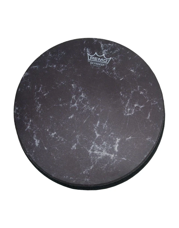 Remo Skyndeep® Black Fiberskyn® Type M2 Drum Head 12" Diameter 2.5" Collar