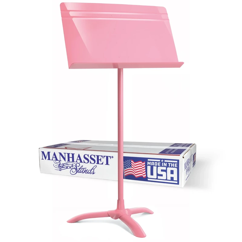 Manhasset 4801-PK Pink Aluminum Sheet Music Stand