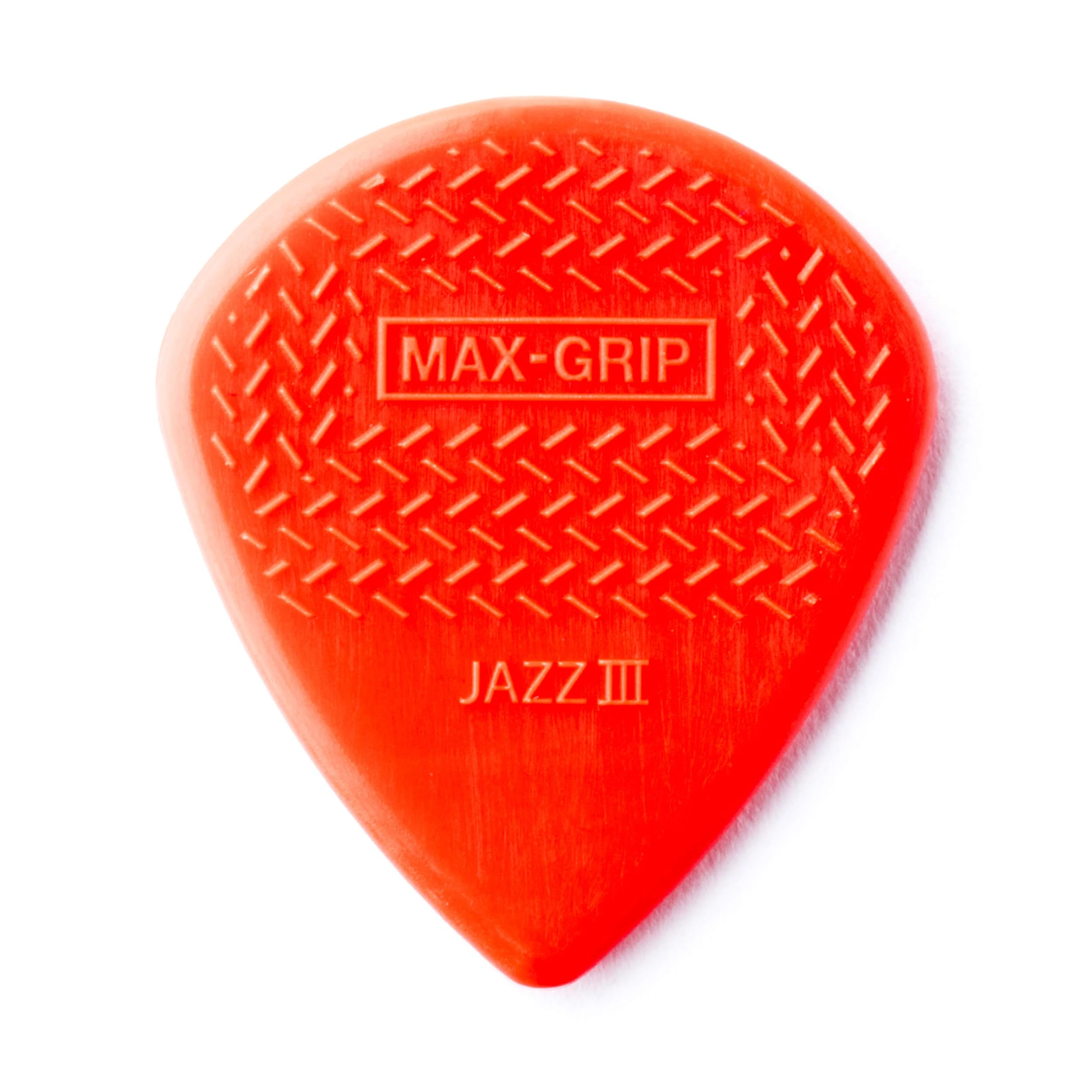 Jim Dunlop 471P3N Jz-6 Nylon Max Grip Guitar Pick in Player Pack