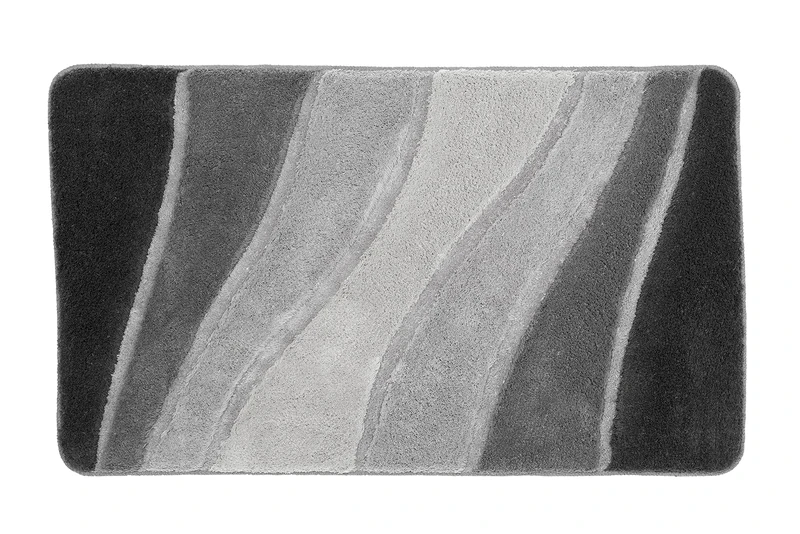 Kleine Wolke Bath mat, Acrylic, Slate, 60 x 100 cm (Rechteckig)