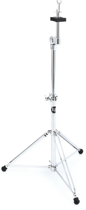 LP Latin Percussion Timbaleständer Tito Puente höhenverstellbar, verchromter Stahl, doppelstrebig, für Timbales, LP981