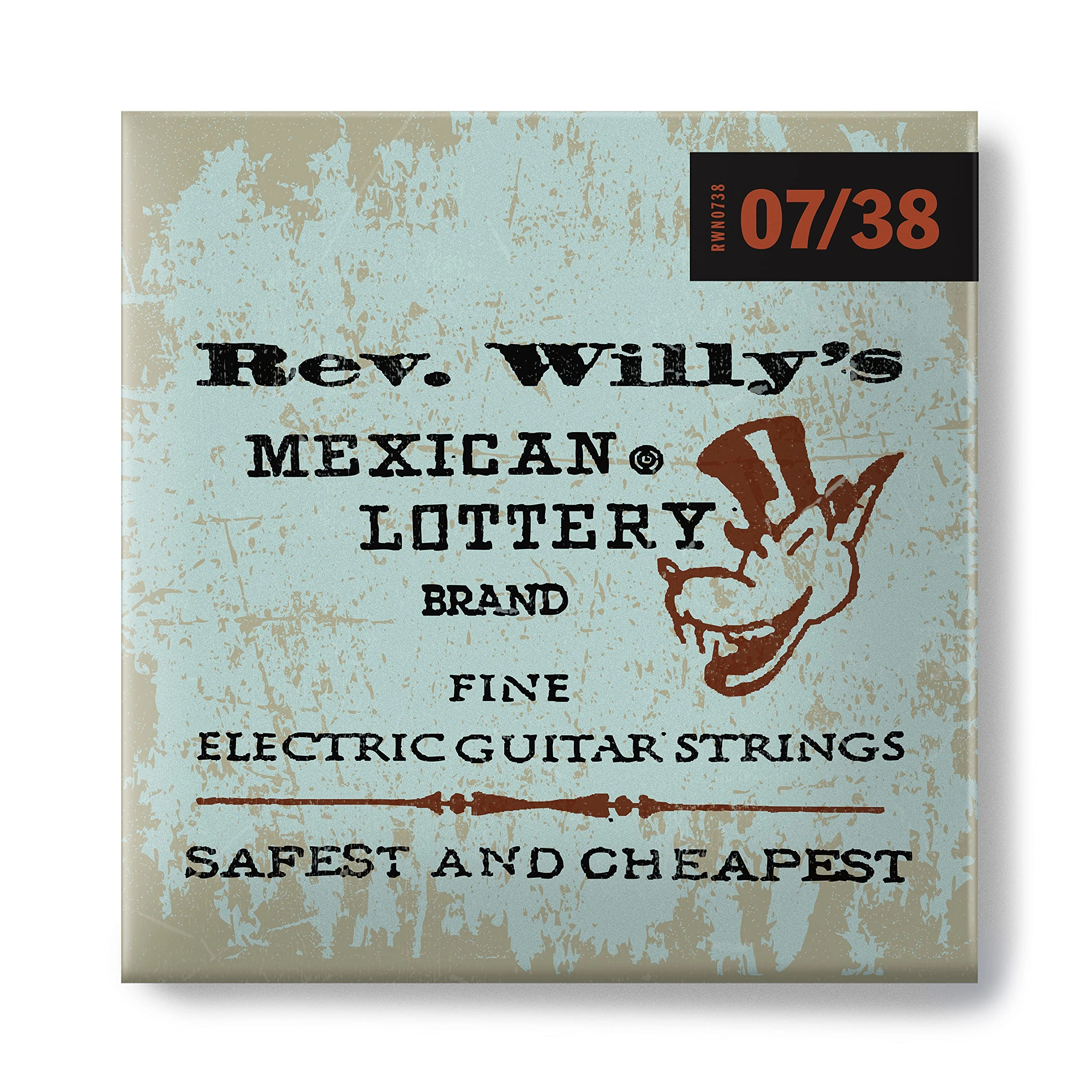 Dunlop RWN0738 Extra Light 07-38 R.Willy Strings