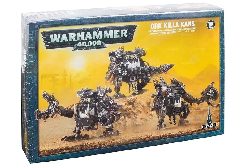 Games Workshop 99120103024" Warhammer 40,000" Ork Killa Kans Action Figure, Black