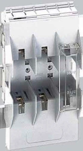 Wohner 03654 NH Bus-Mounting Fuse Base, Cleat, Tapping Upward with Touch Protection, 3 Pole, 160 Amp, Size 00 (Pack of 4)
