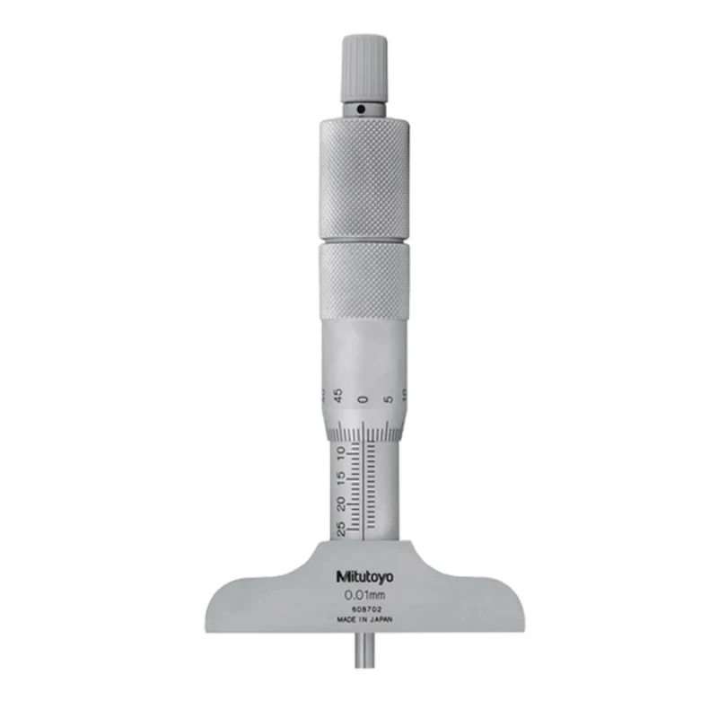 Mitutoyo 129-153 Interchangeable Rod Depth Micrometer 0-300mm