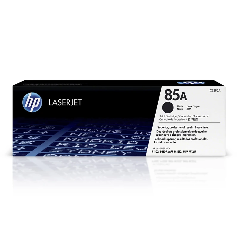 HP CE285A 85A Original LaserJet Toner Cartridge, Black, Single Pack