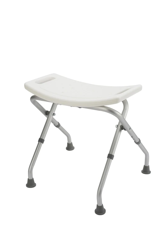 Croydex Adjustable Bathroom & Shower Seat, White