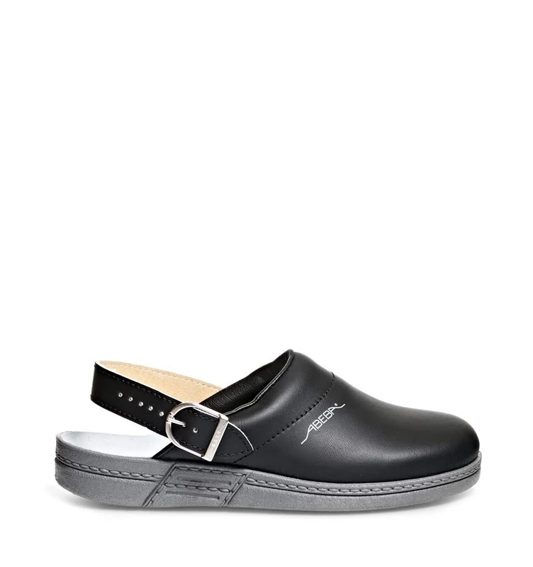 "Abeba 7031-37 Size 37 "The Original" Occupational-Clog Shoe - Black"