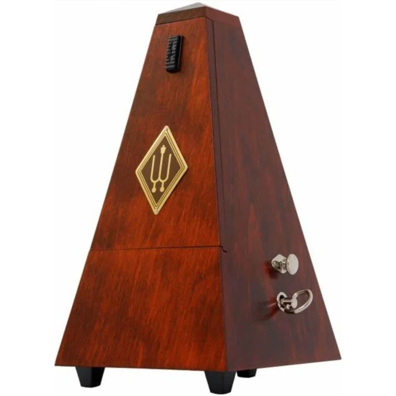 Wittner 811M Traditional Maelzel Pyramid Metronome Wooden Case with Bell