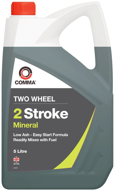 Comma TST5L Two Wheel 2 Stroke Mineral Motor Oil, 5 Liter, white - Image 1