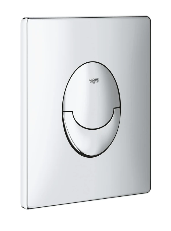 GROHE 38505P00 Skate Air Flush Plate (Vertical Placement) - Brushed Chrome