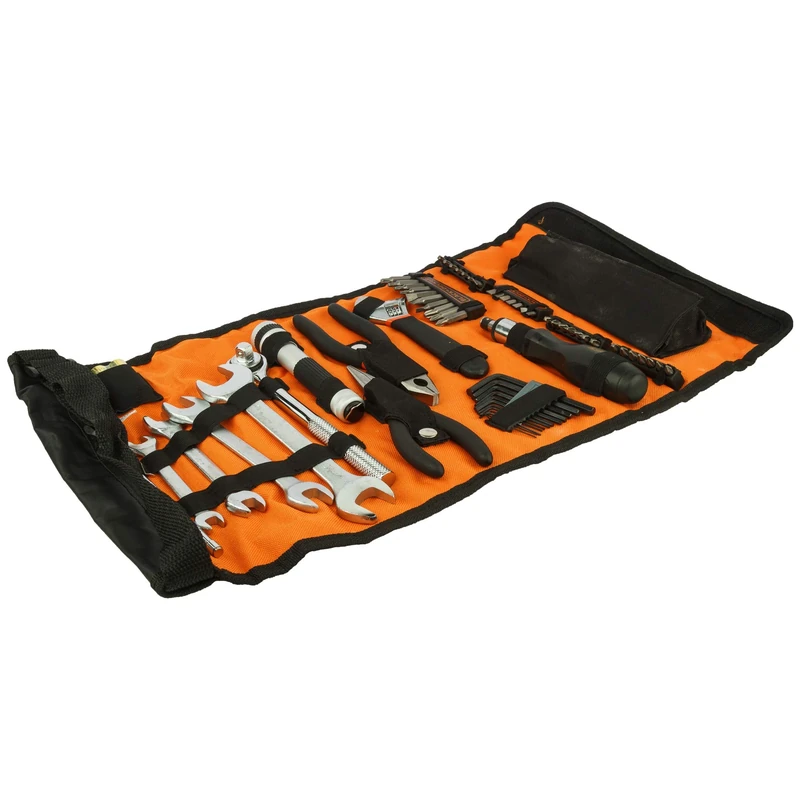 Black and Decker A7144-XJ Handy Roll-Up Tool Bag with Automobile Tools - Image 1