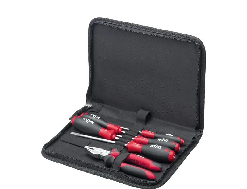 6-piece mechanics' tool bag. Wiha 33970